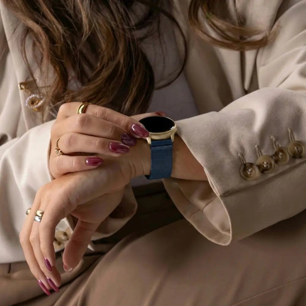 Bracelet Milanais Samsung Galaxy Watch 42mm (bleu)