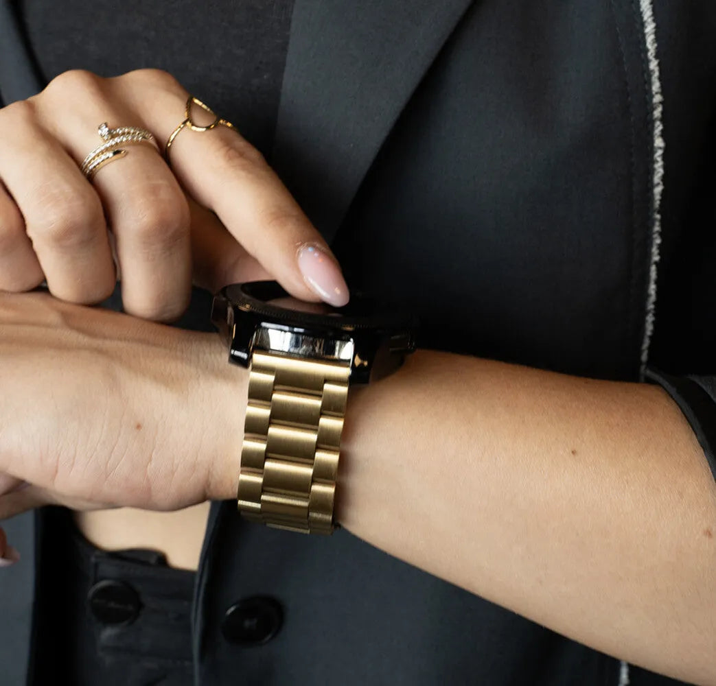 Bracelet acier OnePlus Watch 3 - 43mm (doré)