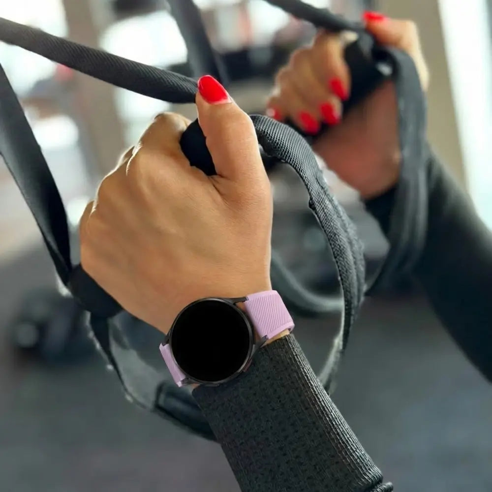 Bracelet silicone Samsung Galaxy Watch 7 - 40mm (lilas)