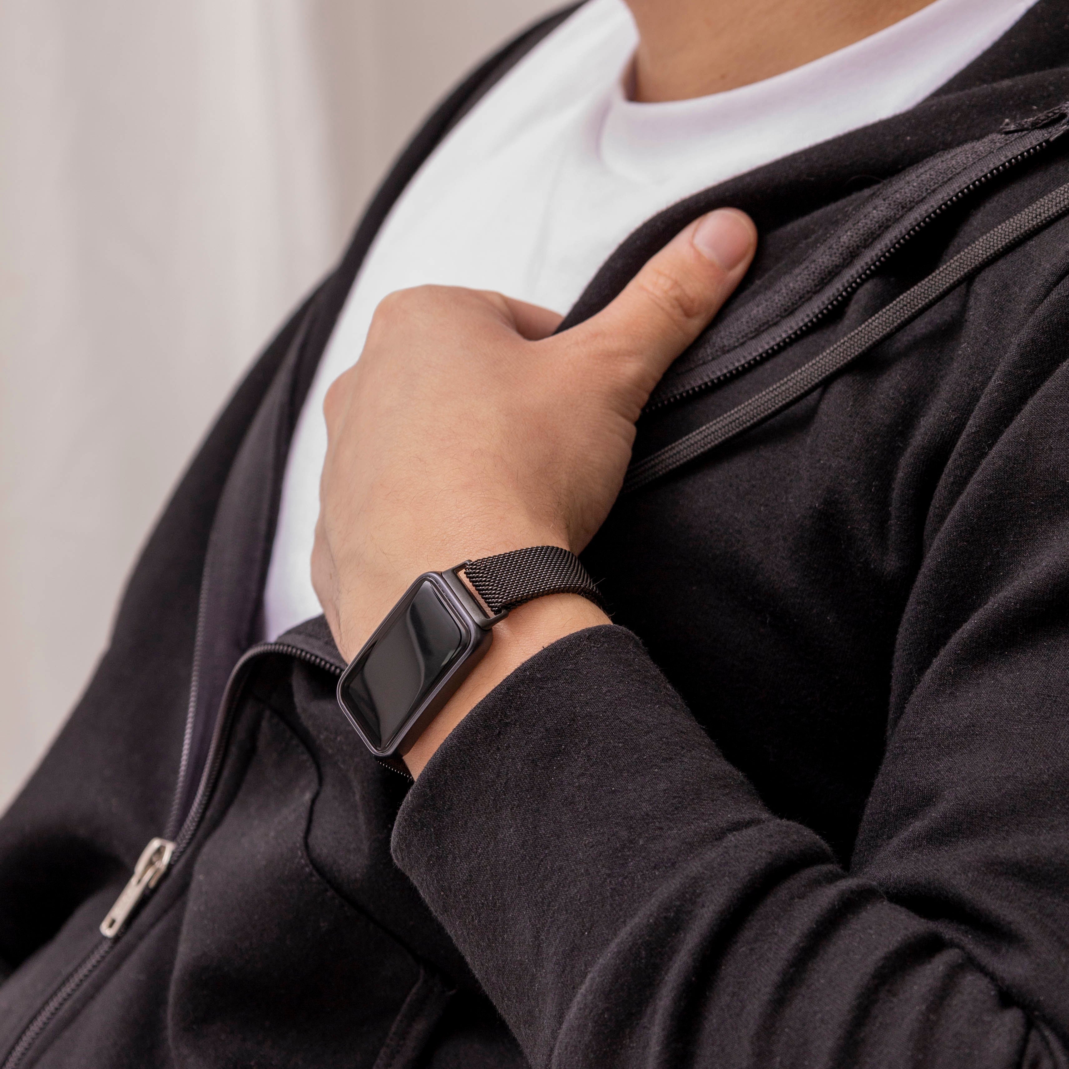 Bracelet Milanais Huawei Band 10 (noir)