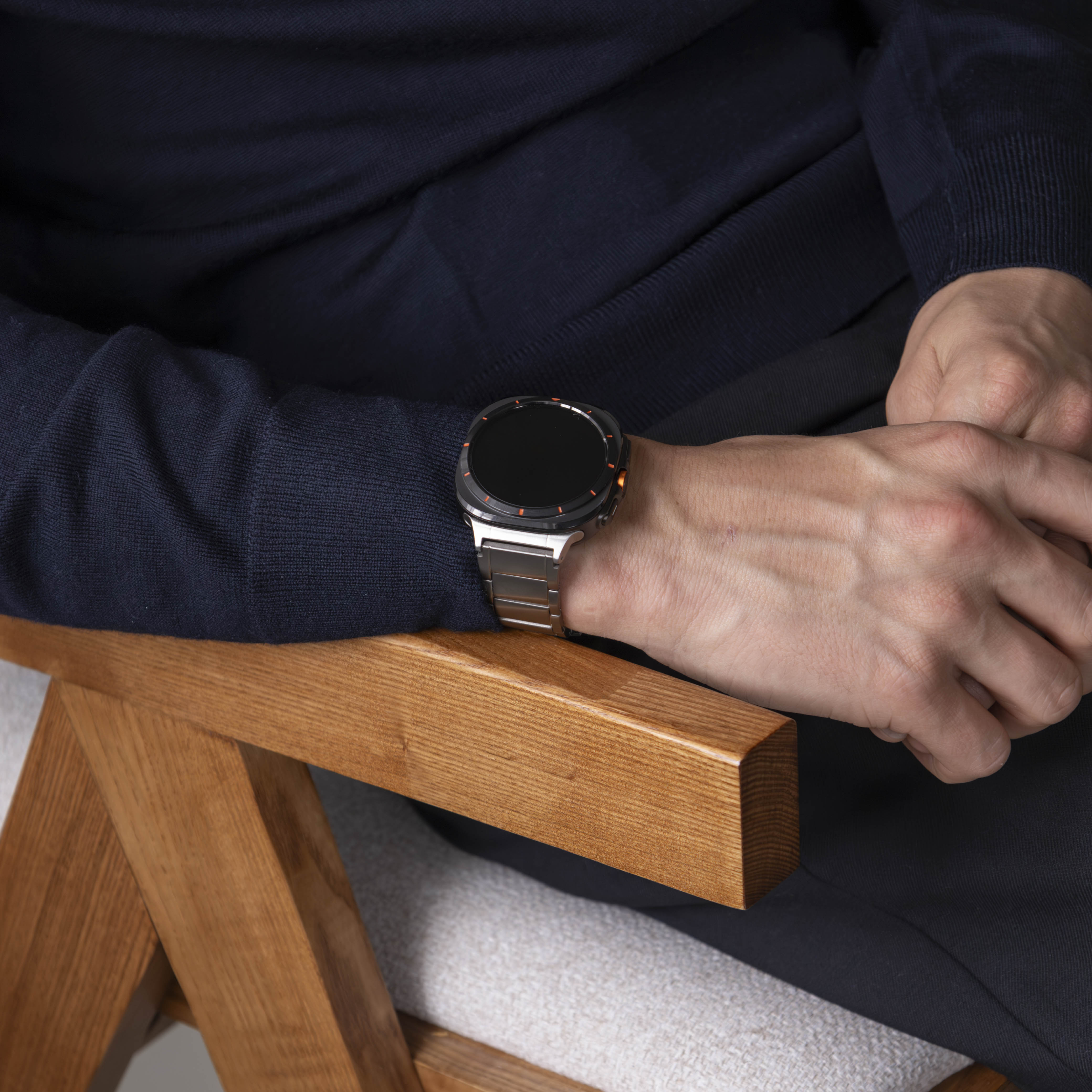 Bracelet en titane Samsung Galaxy Watch Ultra (argent)