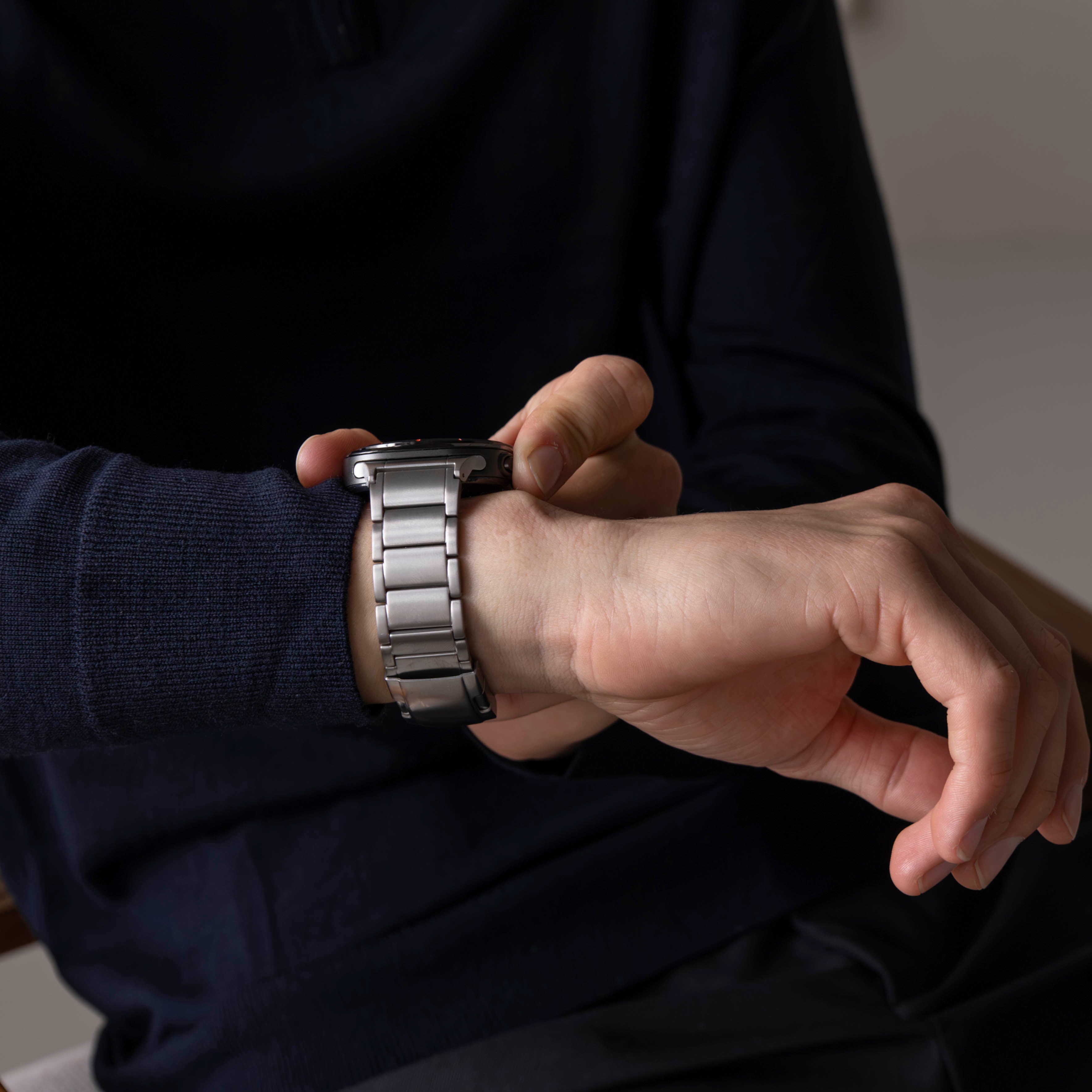 Bracelet en titane Samsung Galaxy Watch Ultra (argent)