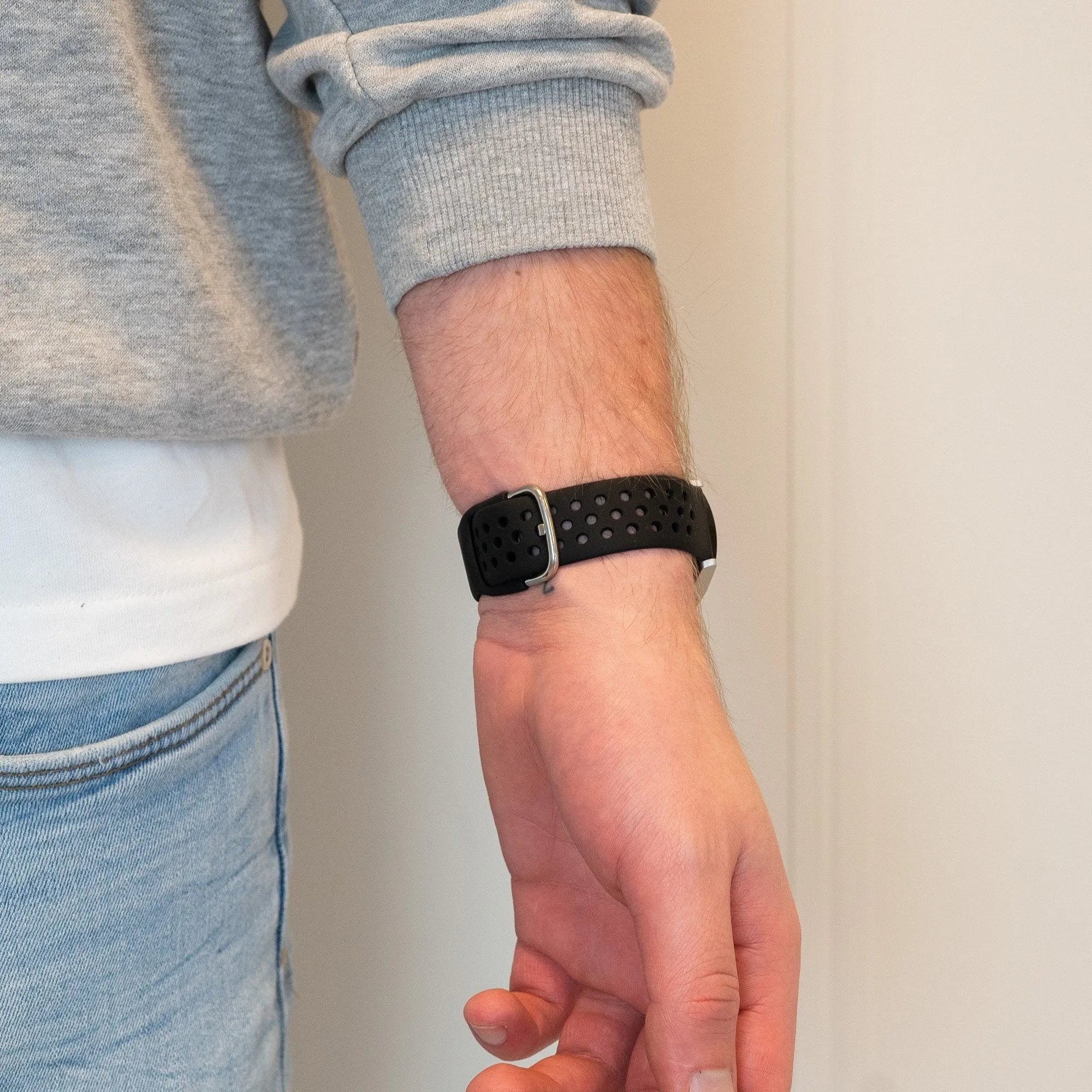 Bandz Bracelet sport 'Air' Suunto 5 Peak (noir)