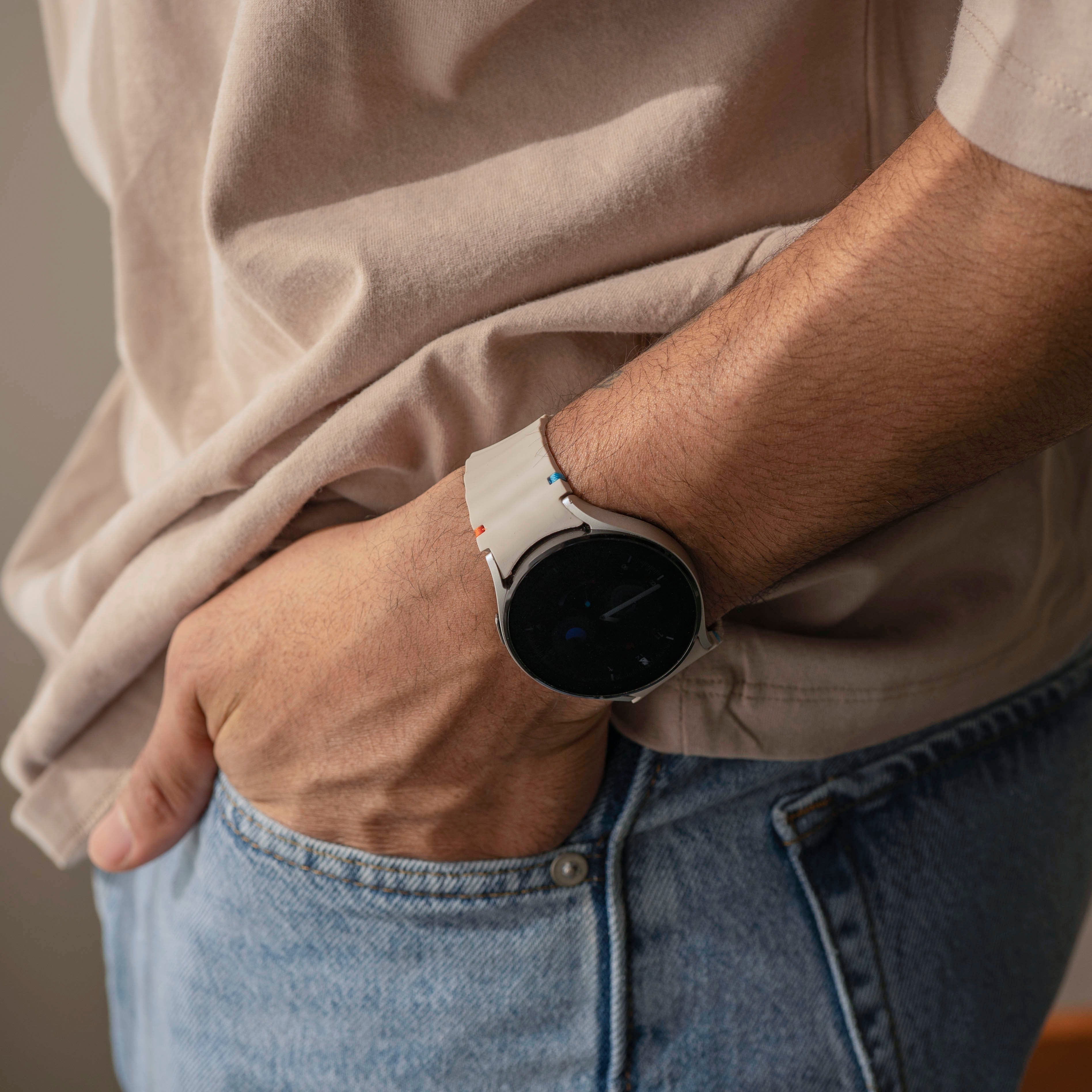 Bracelet Wave Samsung Galaxy Watch 6 40mm (lumière stellaire)