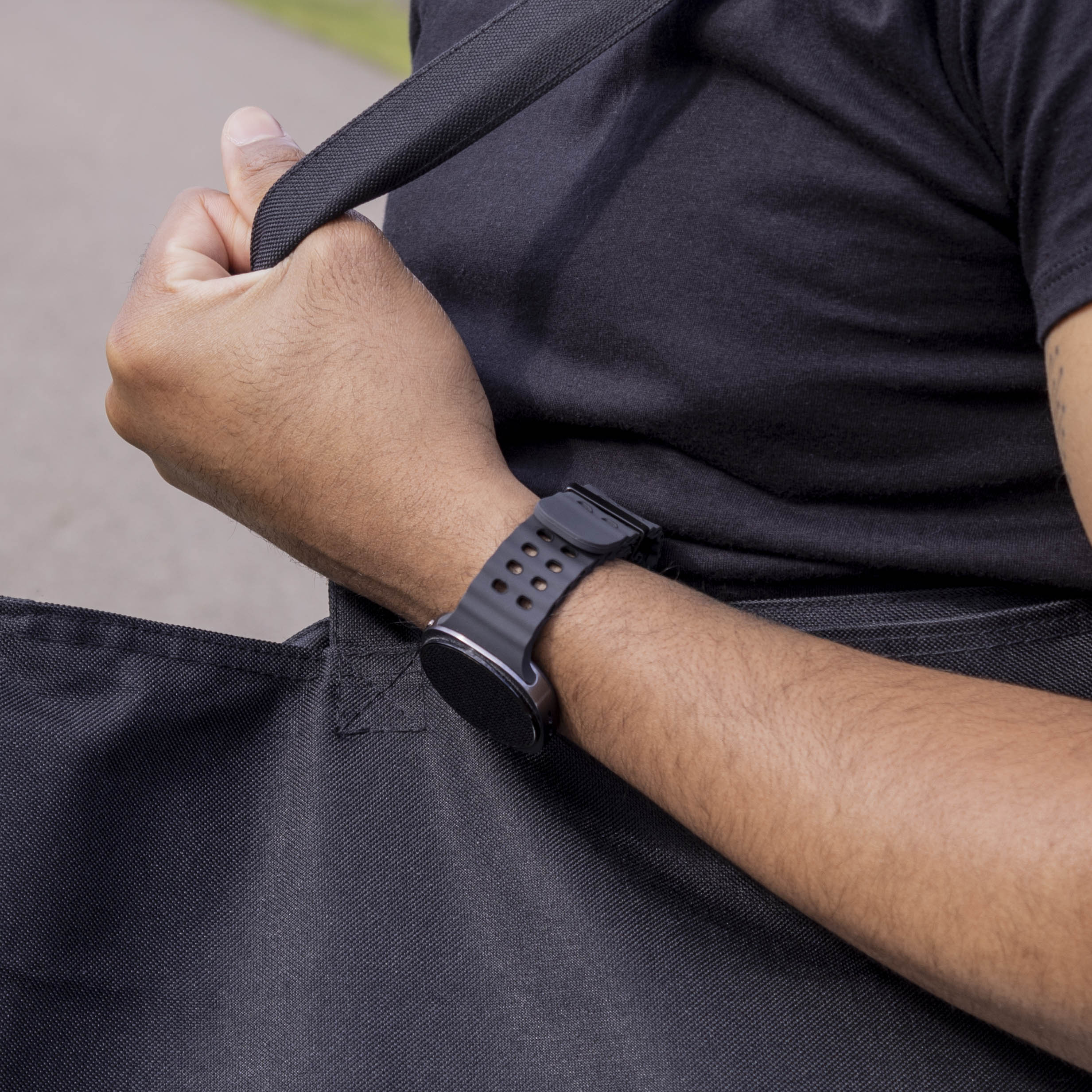 Samsung Galaxy Watch 9 - 40mm Ocean Strap (Dark Grey/Black)