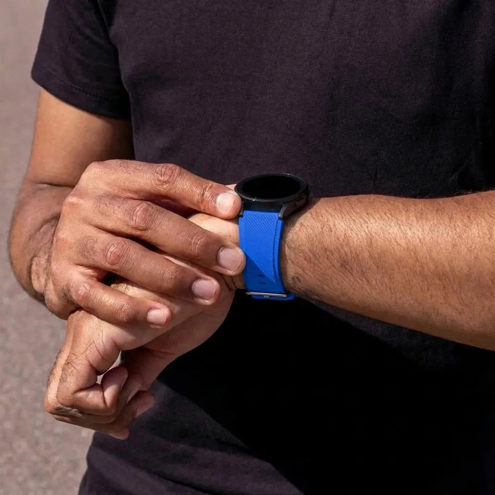 Bracelet silicone Samsung Galaxy Watch 7 - 40mm (bleu)
