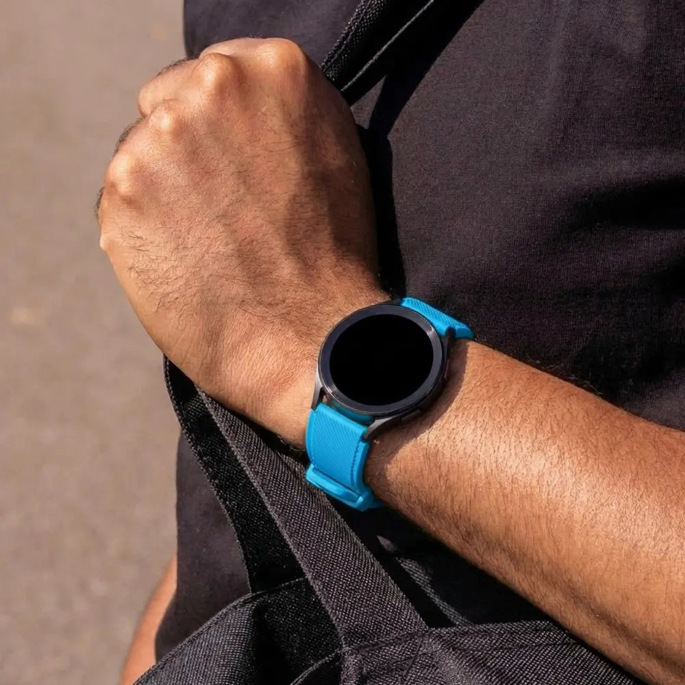 Bracelet silicone Samsung Galaxy Watch 7 - 40mm (bleu clair)
