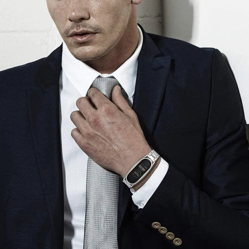 Steel Strap, silver, lifestyle photo