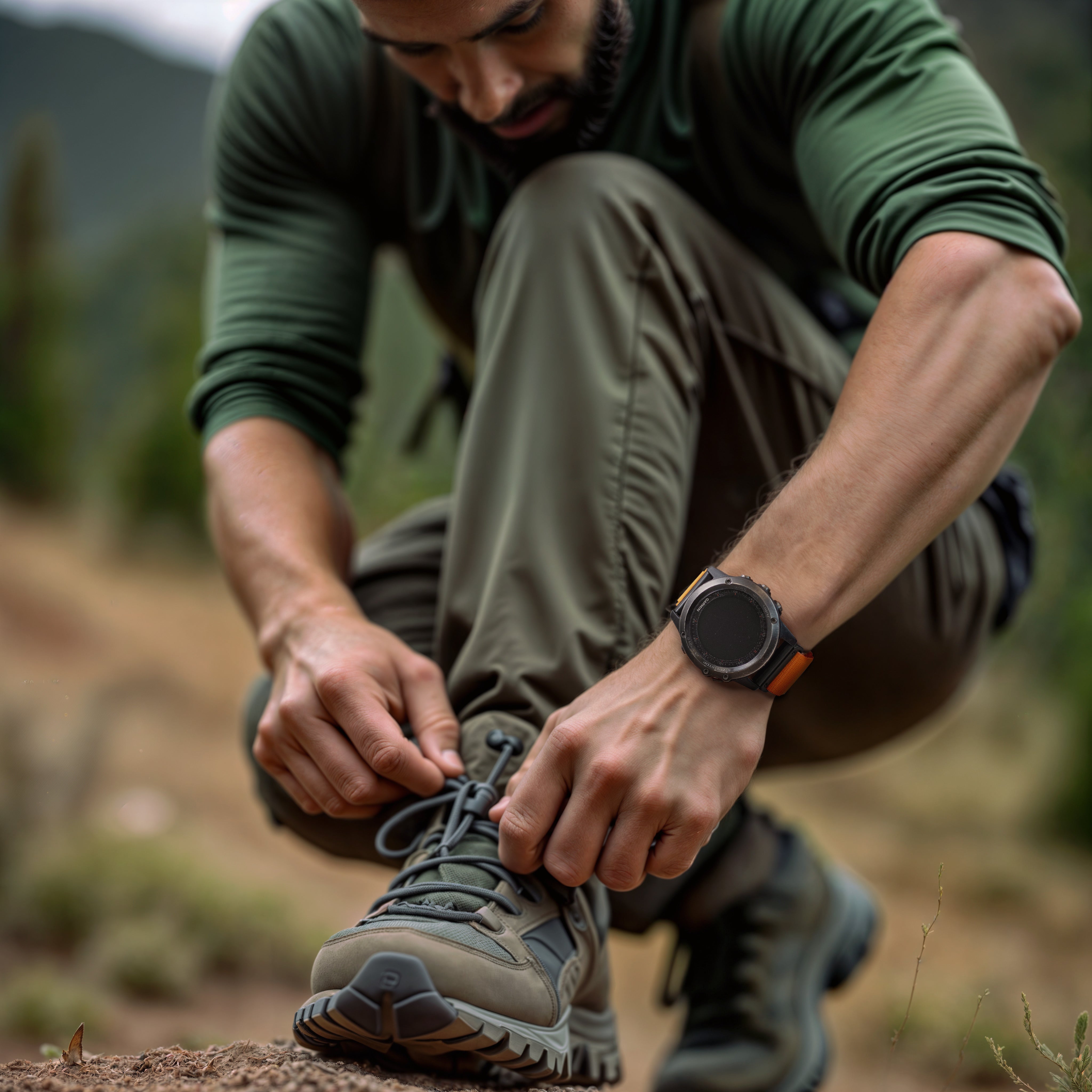 Garmin Instinct 3 - 50mm Alpine Strap (Orange)