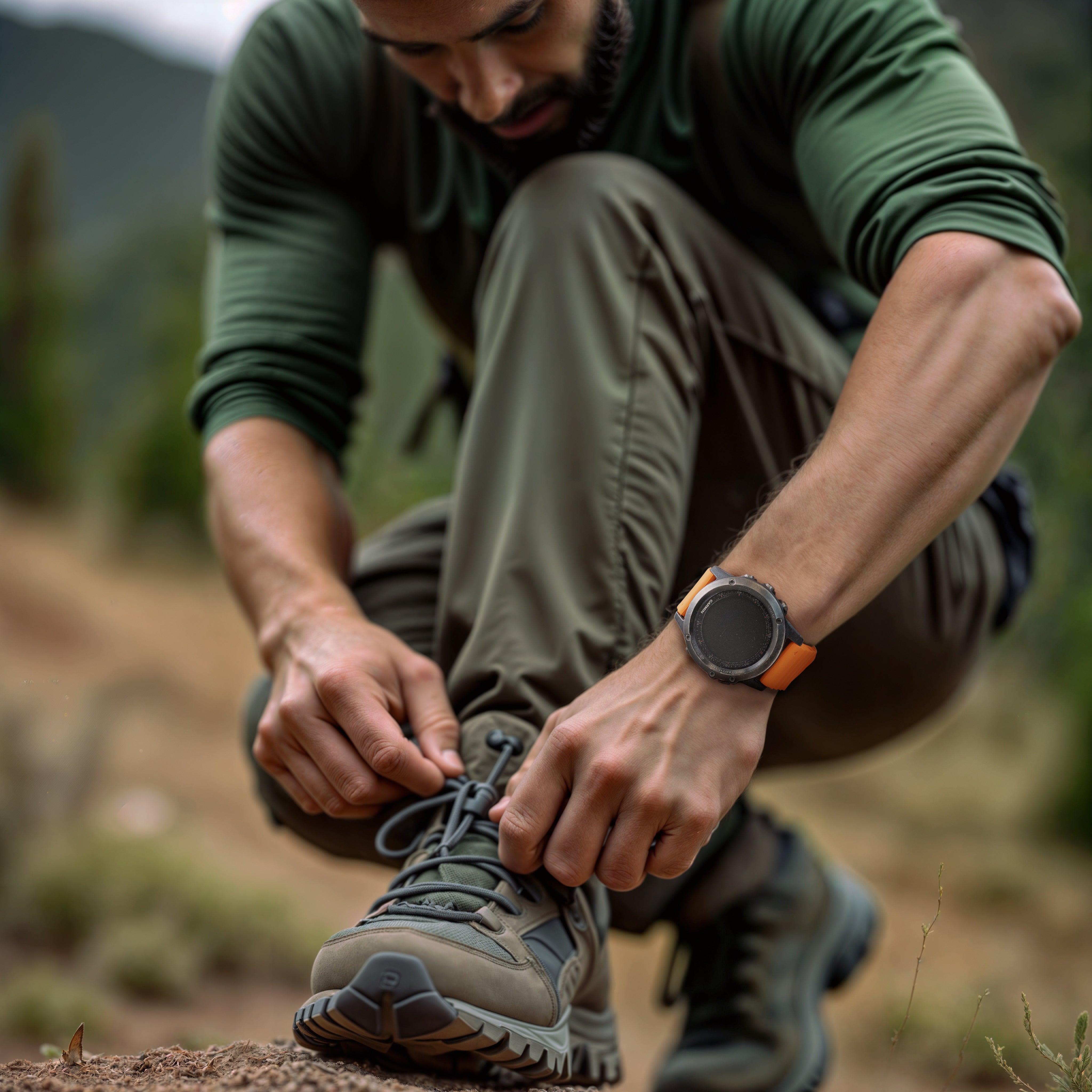 Bracelet Ocean Garmin Fenix 3 (naranja)