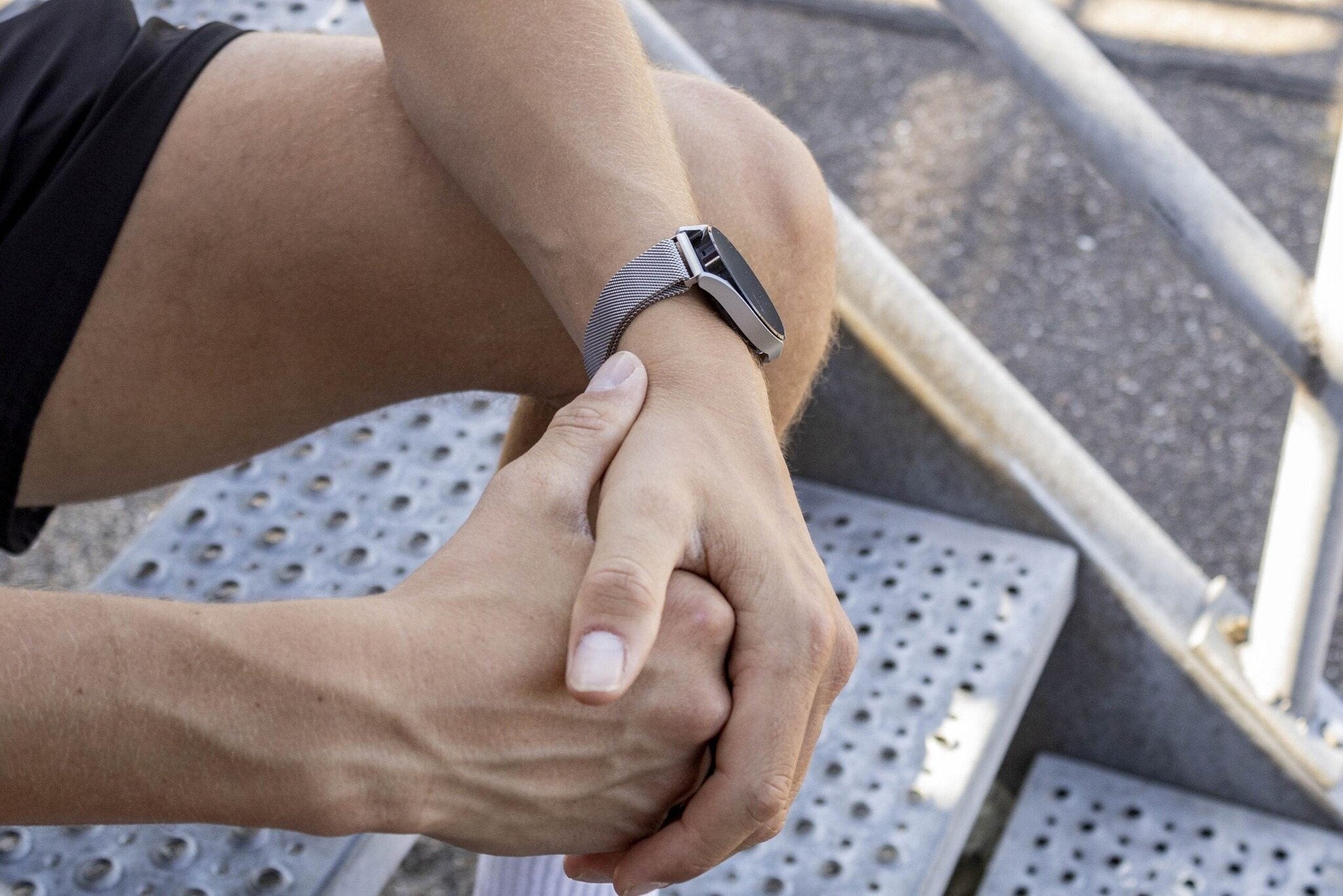 BALR Bracelet milanais Xiaomi Amazfit Bip (argent)
