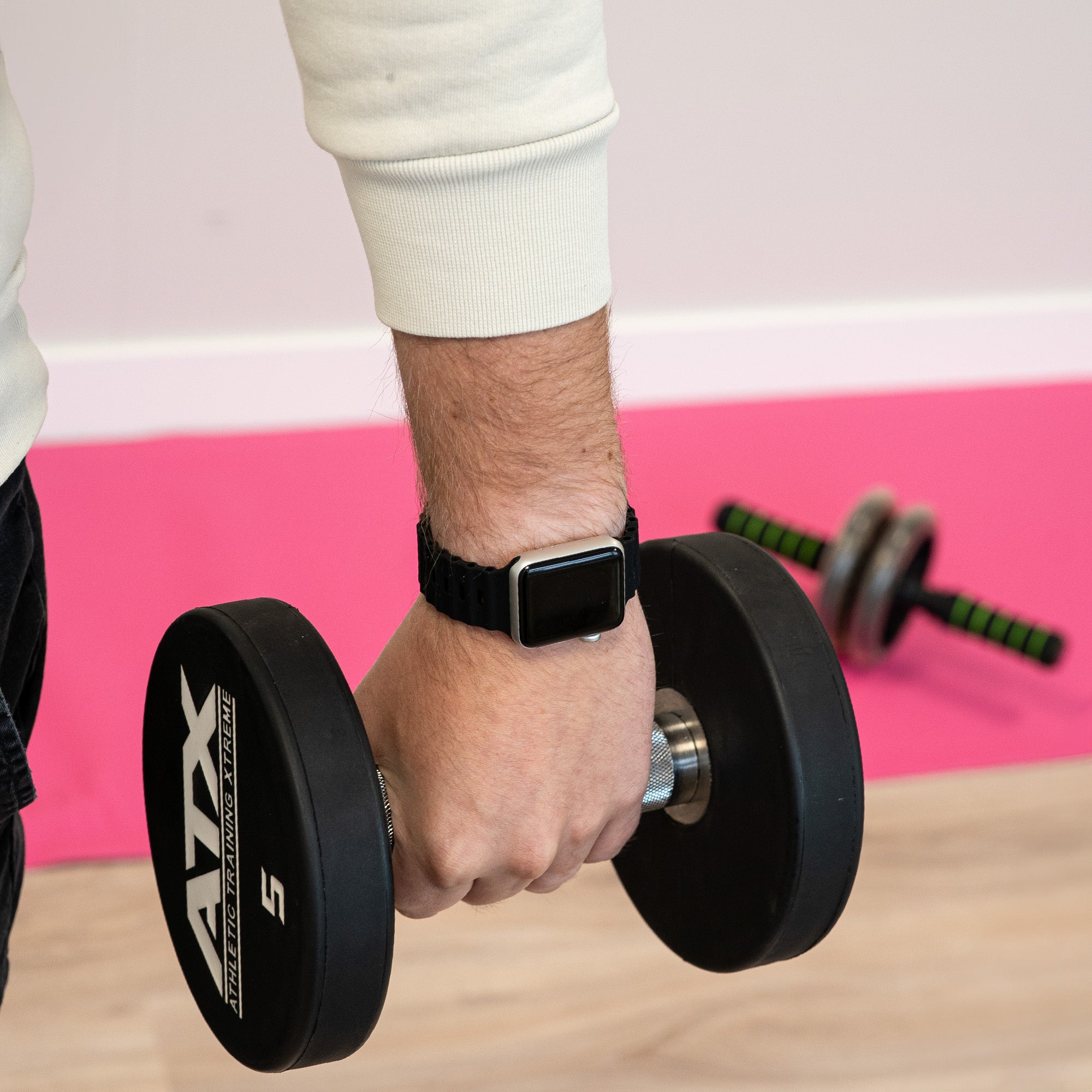 Bracelet Ocean avec fermeture à pression Apple Watch Ultra (noir)