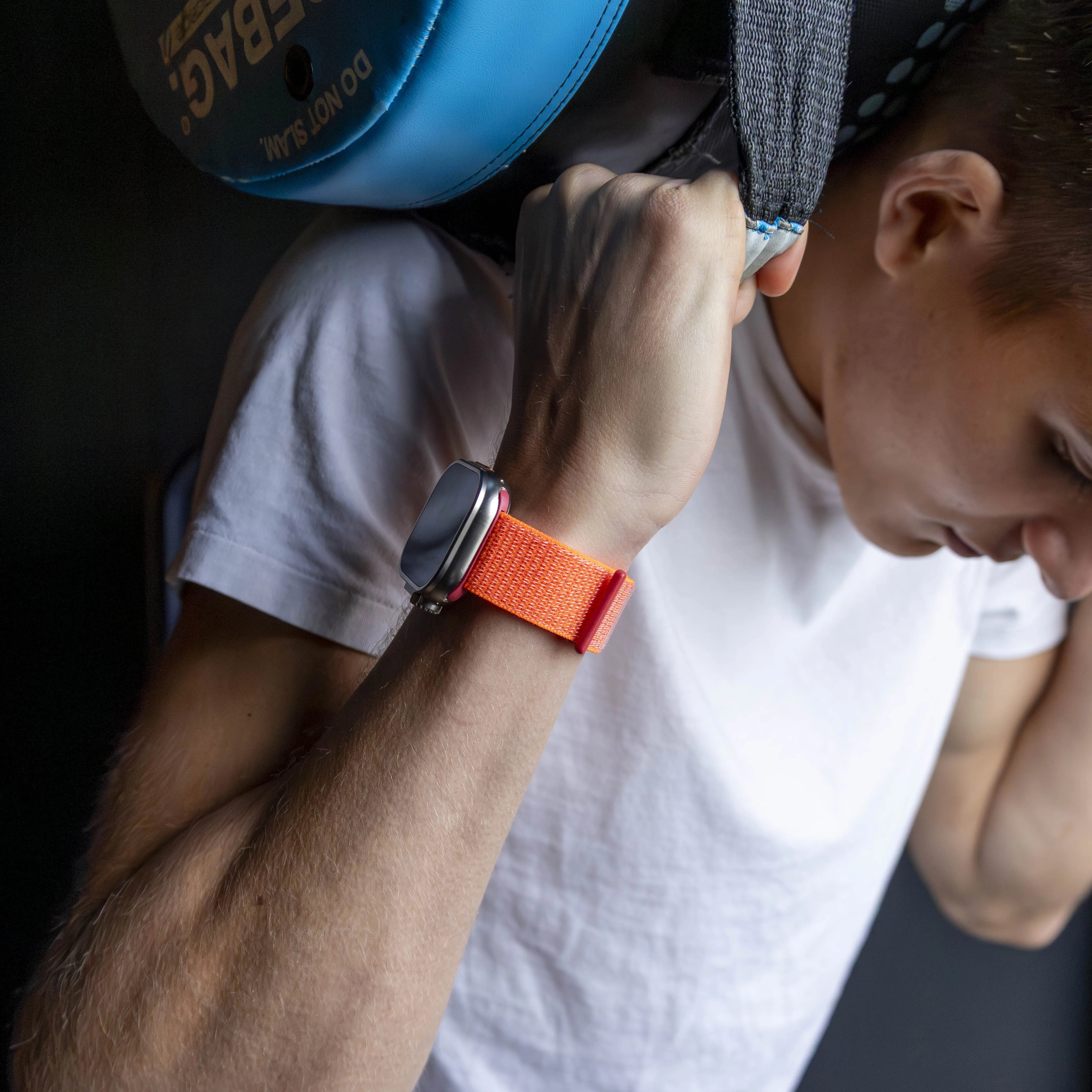 Bracelet nylon Apple Watch (orange)
