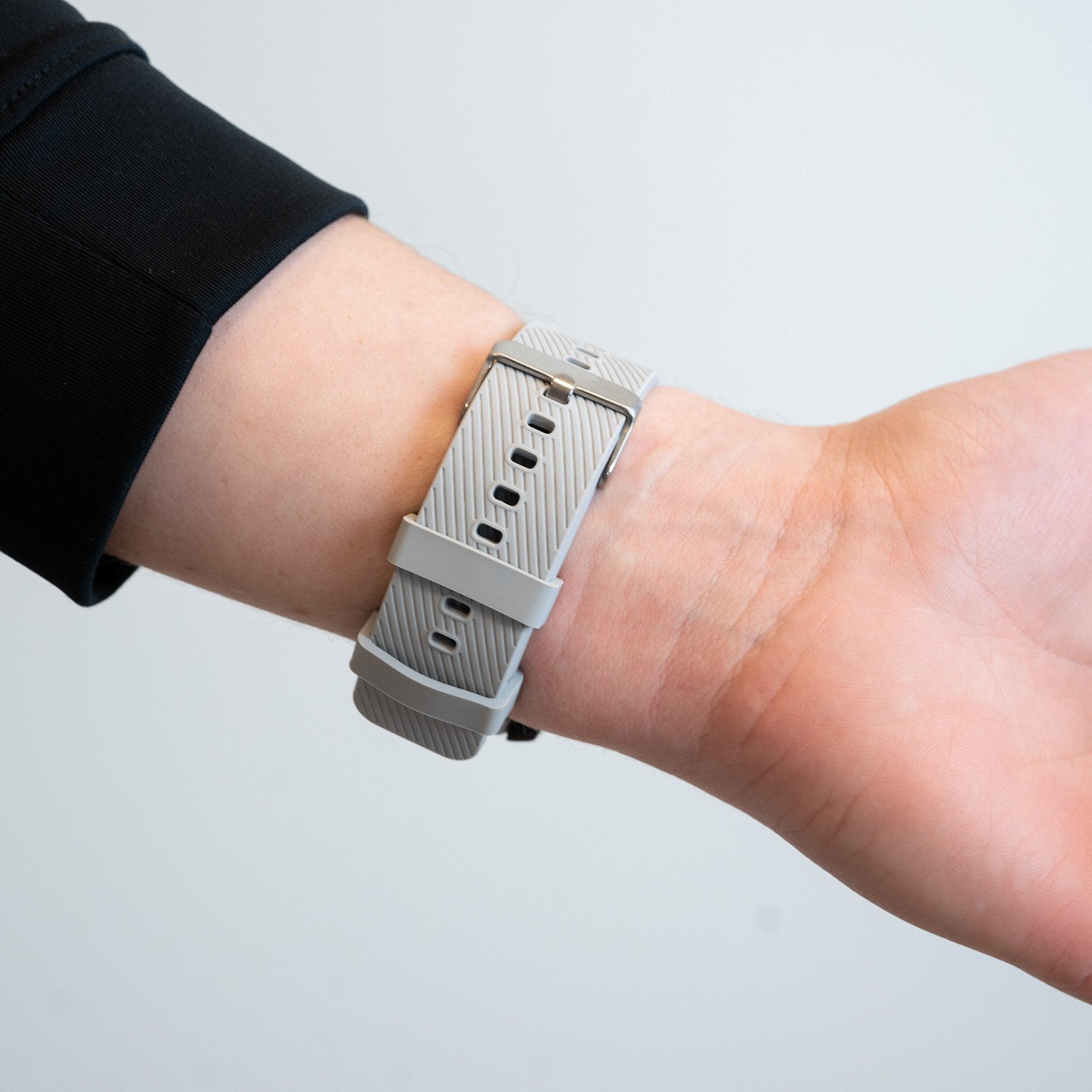 Bandz Bracelet silicone 'Deluxe' Huawei Watch GT 7 - 46mm (gris)