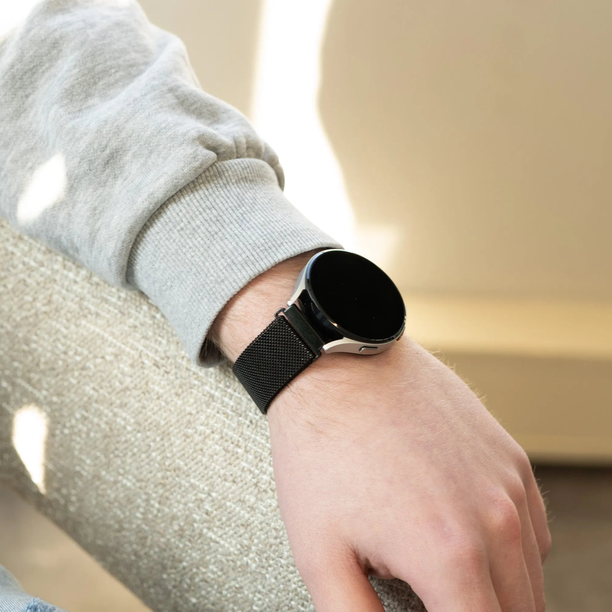 Bracelet Milanais Polar Ignite (noir)