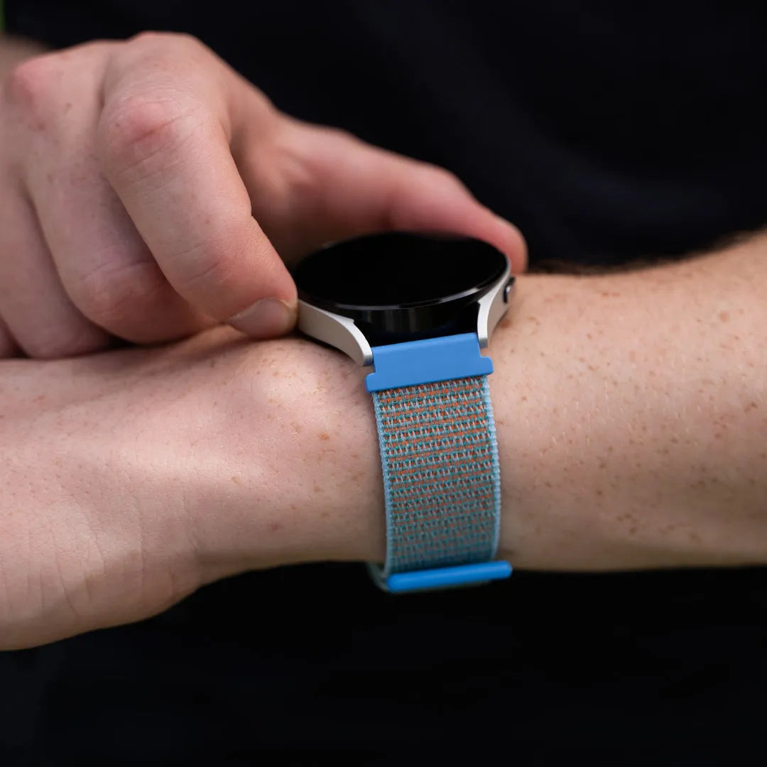 Bracelet nylon OnePlus Watch 3 - 46mm (bleu)