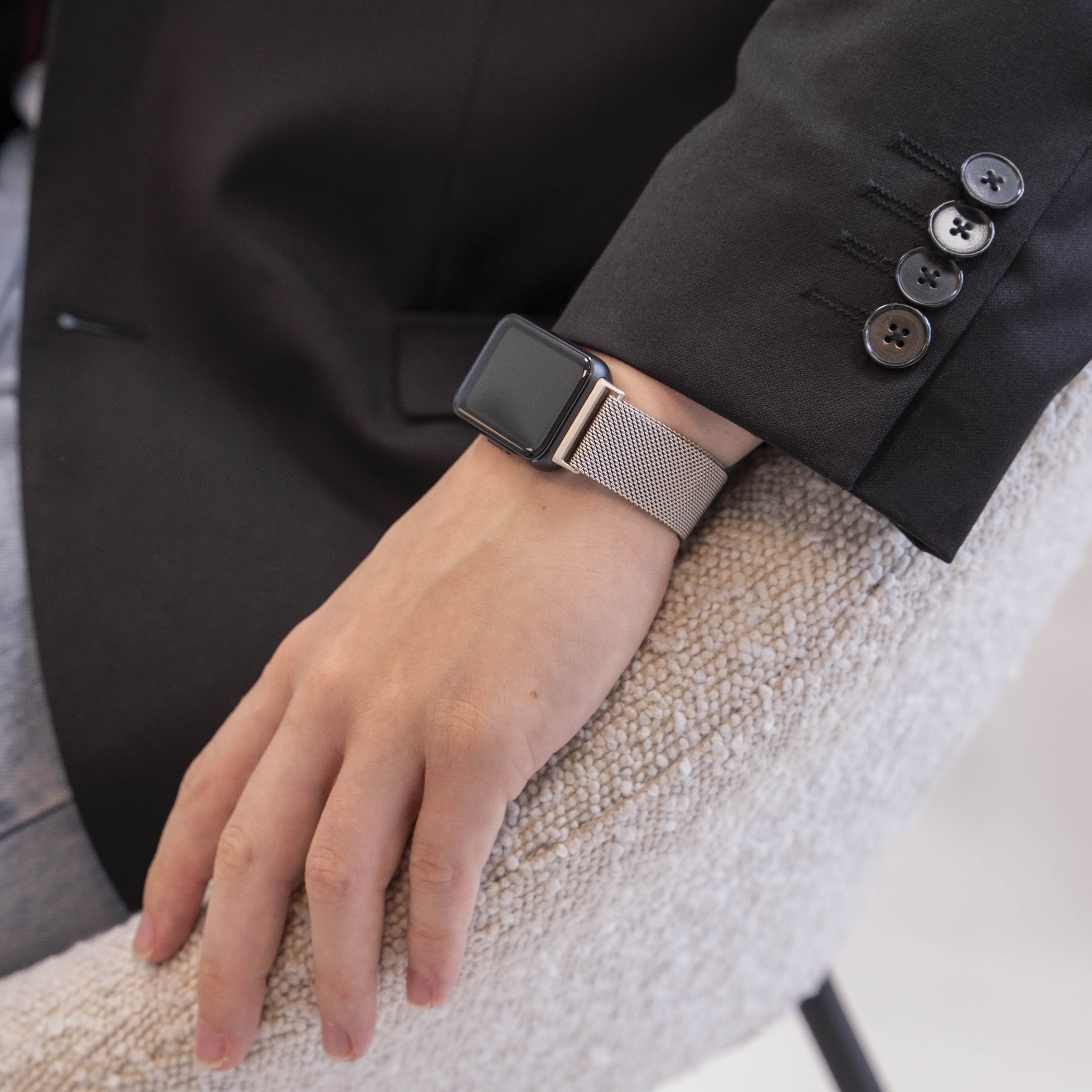 Bracelet Milanais Samsung Galaxy Fit 3 (lumière stellaire)