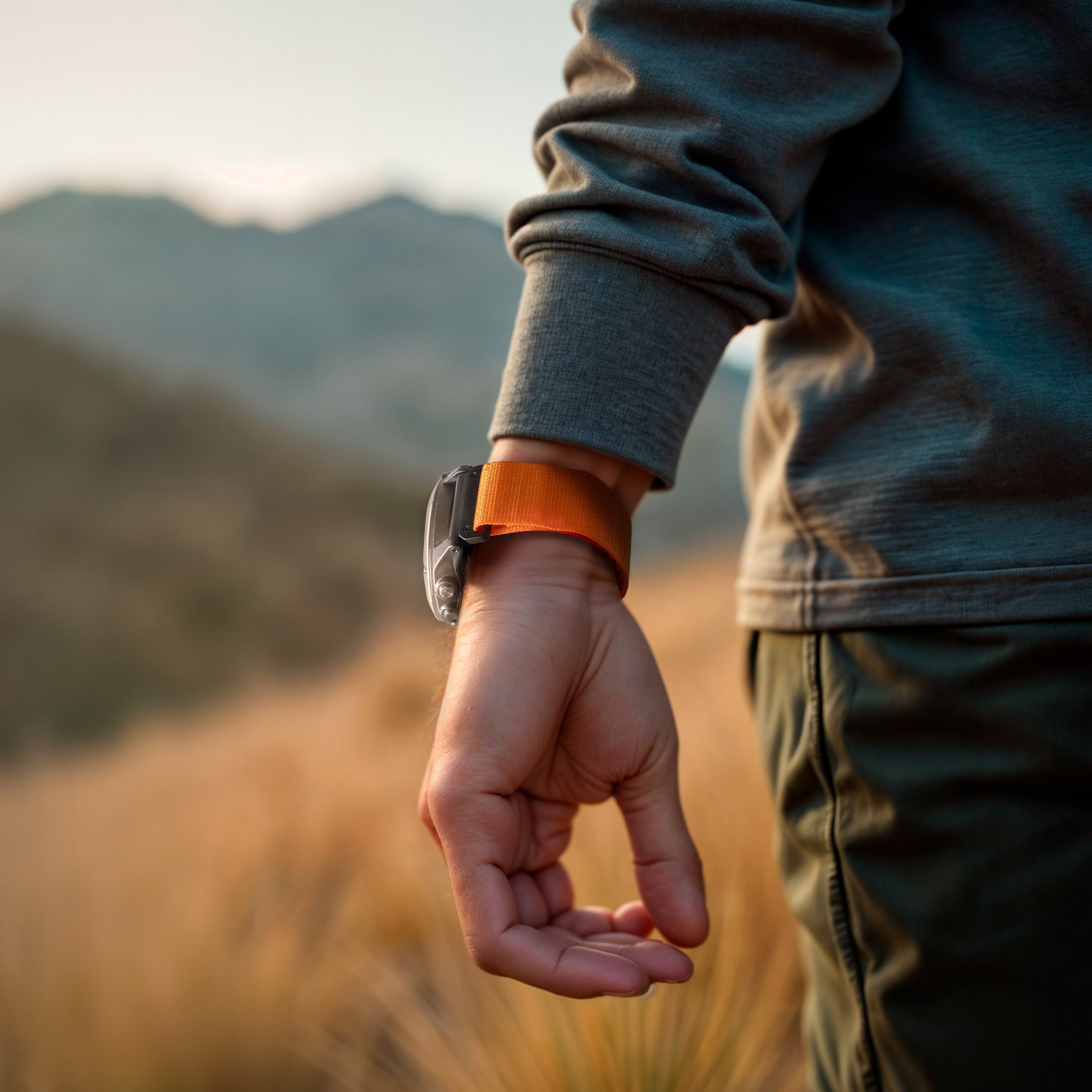 Garmin Instinct 3 - 50mm Alpine Strap (Orange)