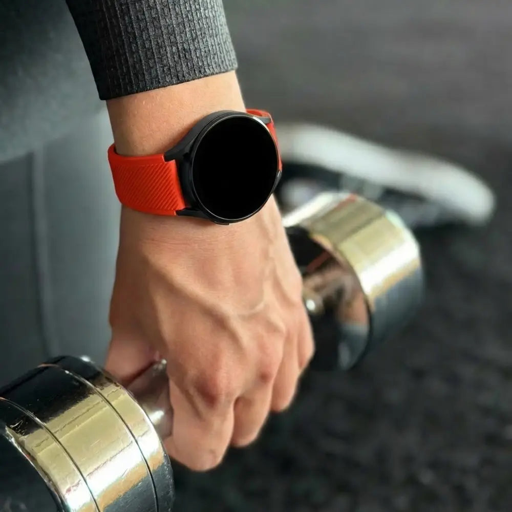 Bracelet silicone Samsung Galaxy Watch 7 - 40mm (rouge)