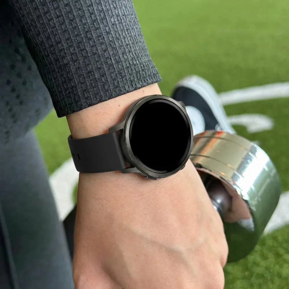 Bandz Garmin Vivoactive 6 sport band 'Deluxe' (zwart)