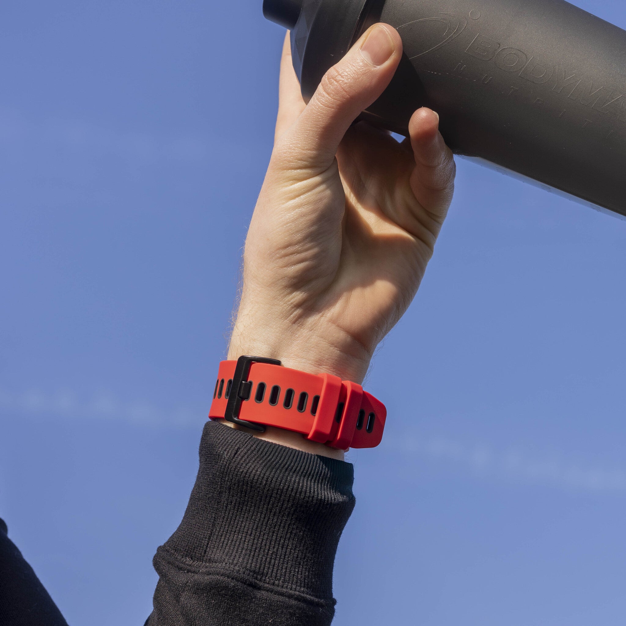 Bracelet à boucle sport Garmin Tactix 7 Pro (rouge/noir)