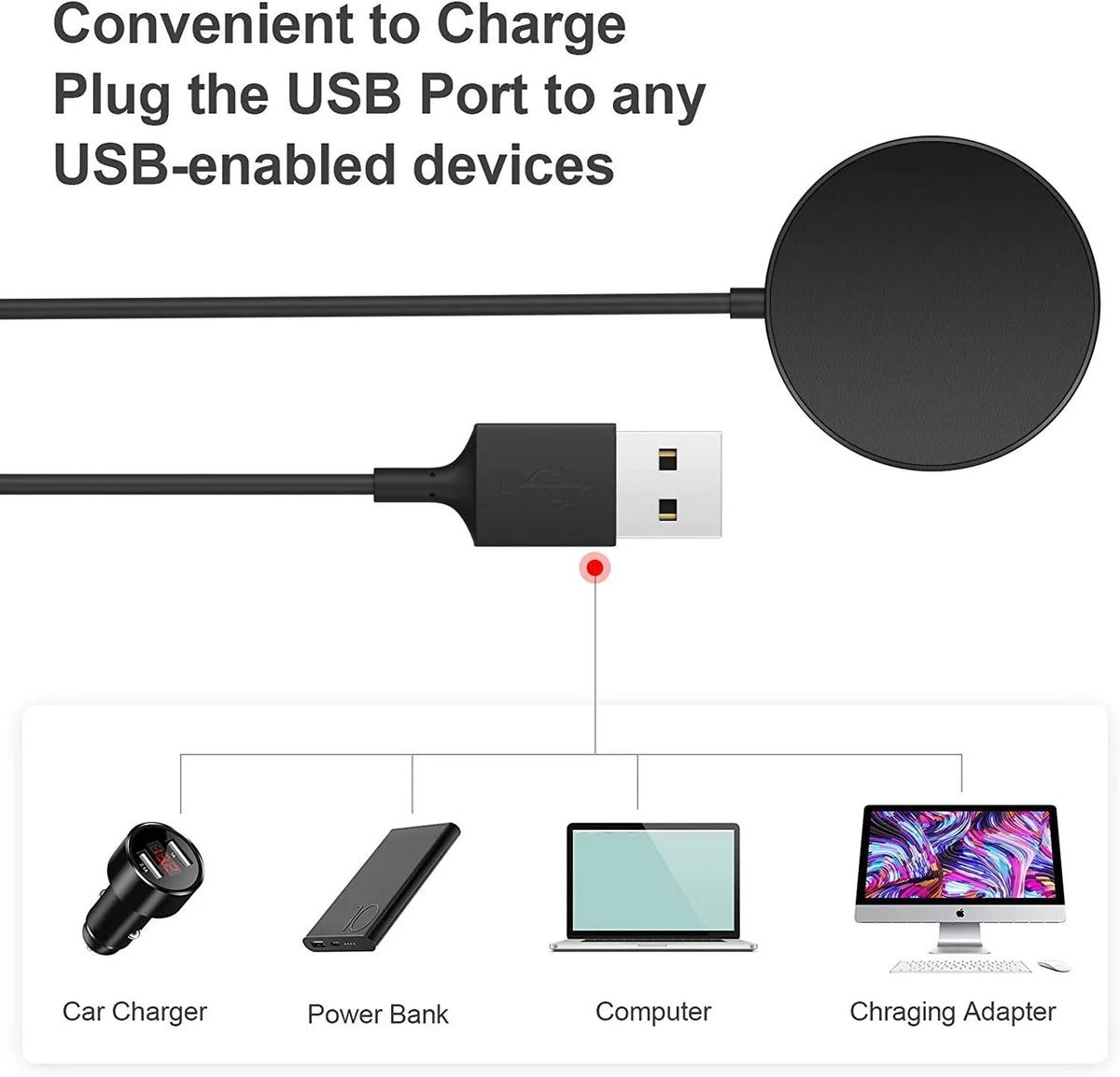 Cable de Chargeur Samsung Galaxy Watch 8 (Classic)