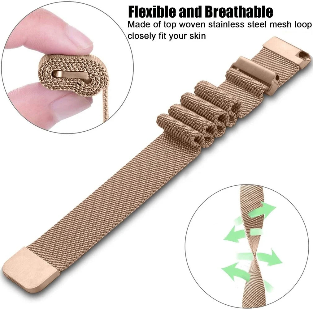 Bracelet Milanais Redmi Watch 5 Lite (or rose)
