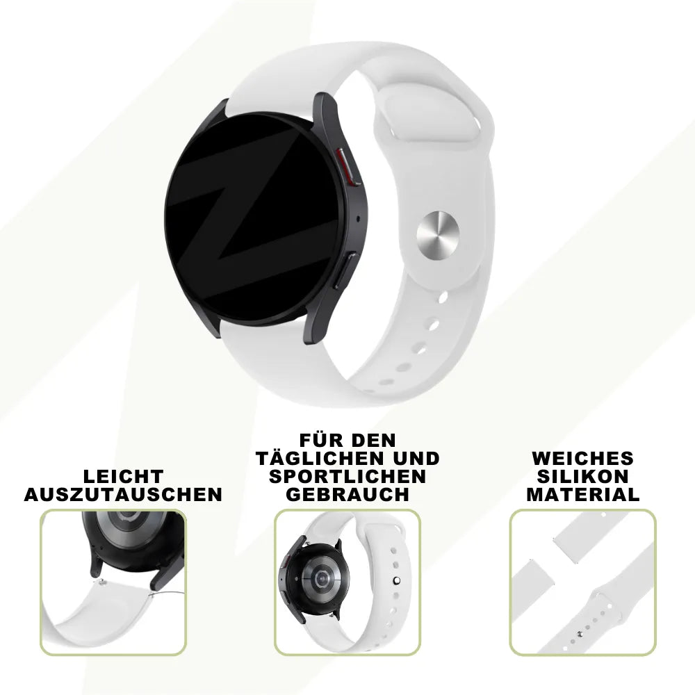 Bandz Bracelet sport 'Deluxe' Coros Pace 2 (blanc)