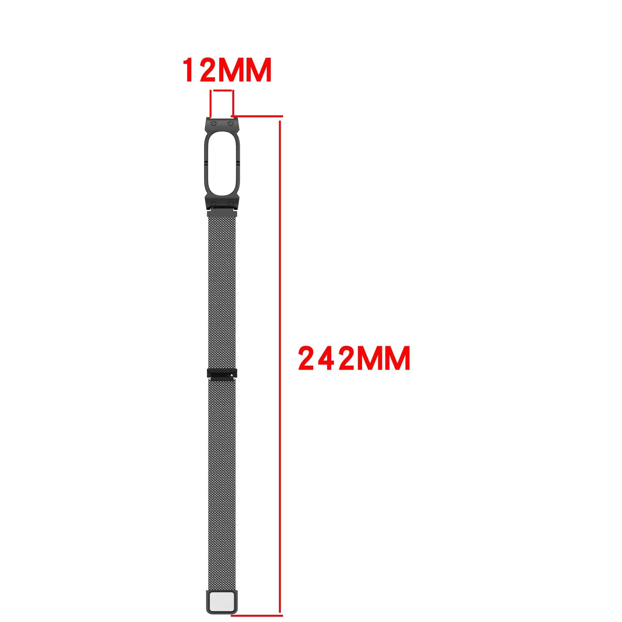 Bracelet milanais Fitbit Air (or rose)