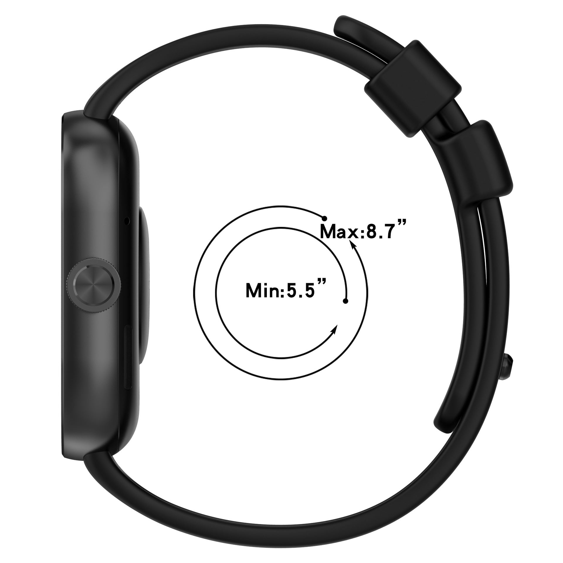 Bracelet silicone Redmi Watch 5 (noir)