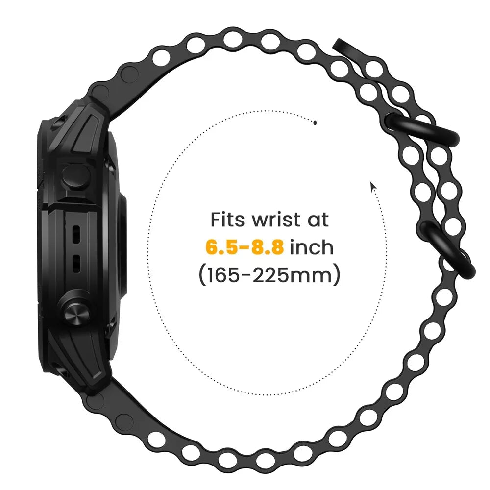 Garmin D2 Bravo Ocean Strap (Black)