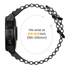 Bracelet Ocean Garmin Instinct 3 - 50mm (noir)