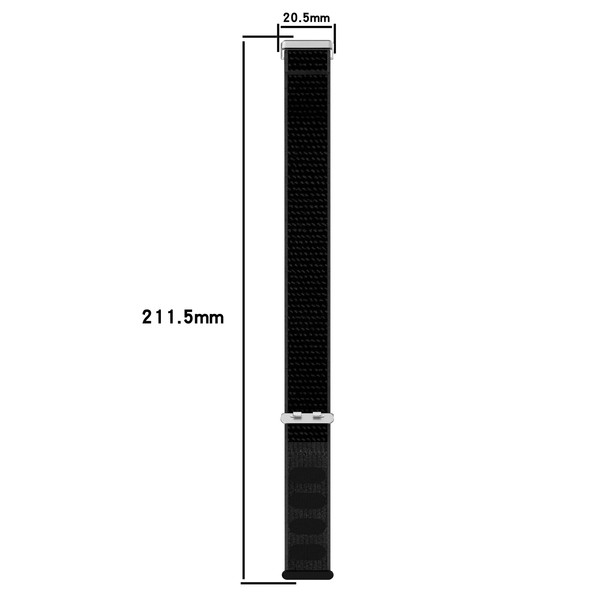 Bracelet nylon Huawei Band 11 (grisbleu)