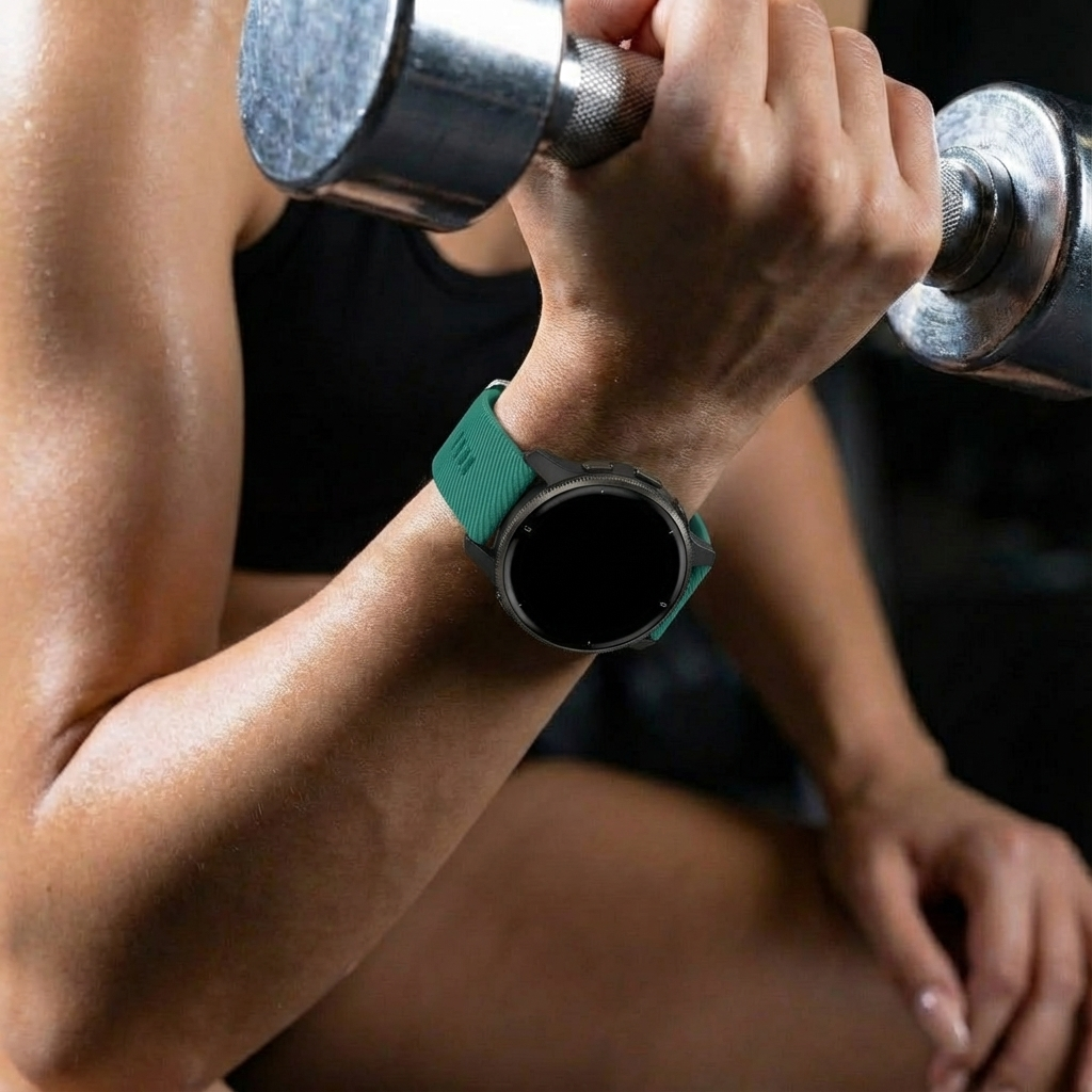 Bracelet silicone Garmin Venu 3 (vert sapin)