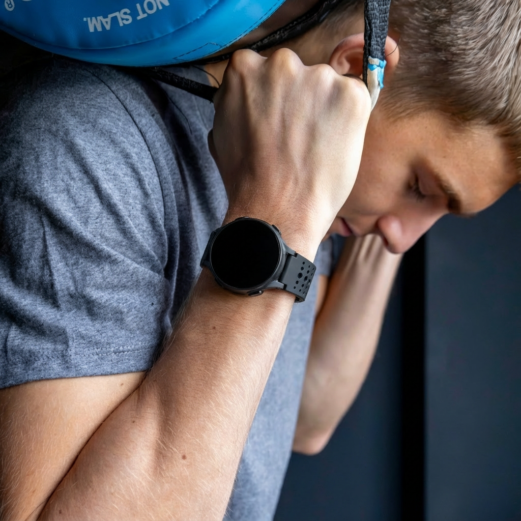 Bracelet silicone Garmin Forerunner 235 (noir)