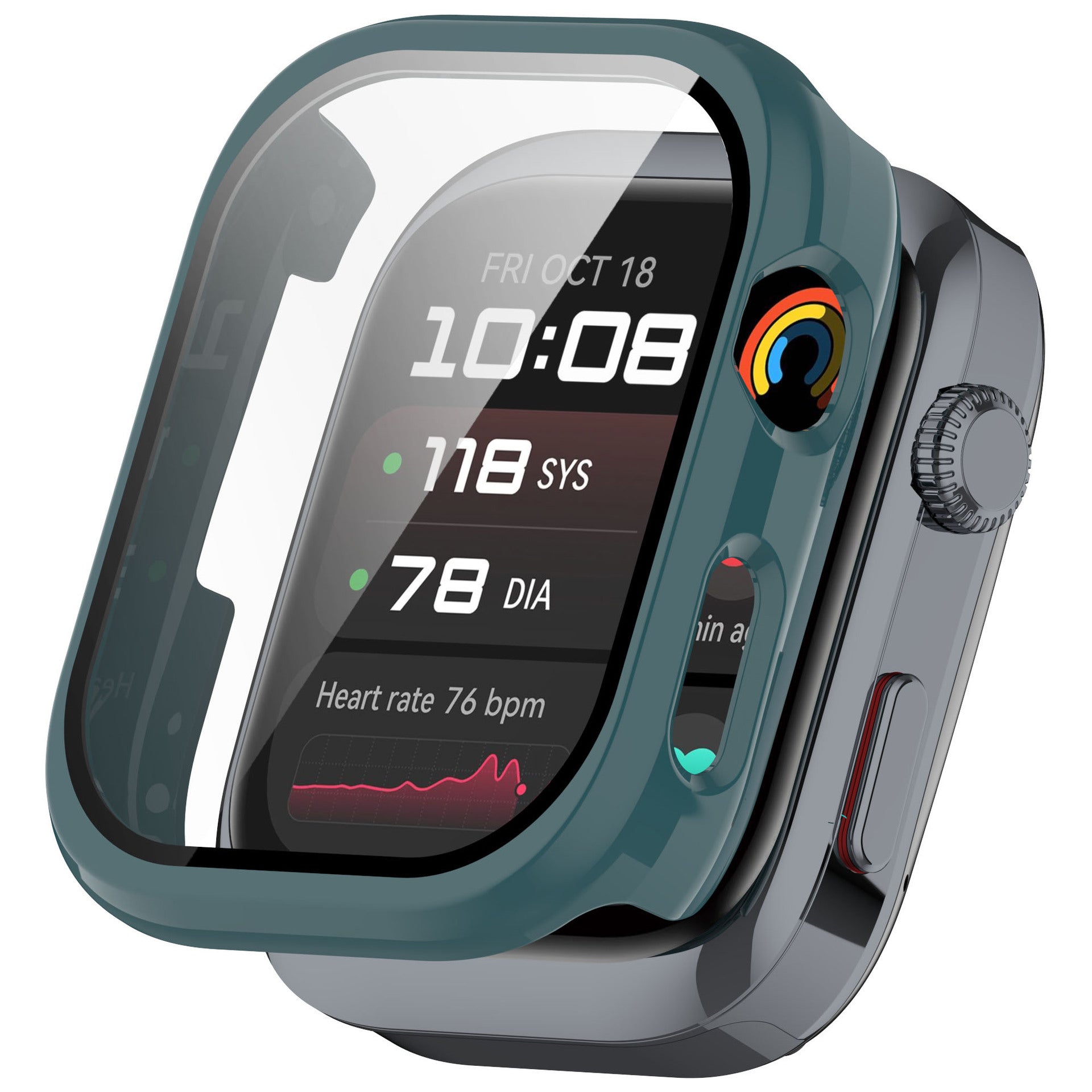 Coque rigide avec verre Huawei Watch D2 (vert)