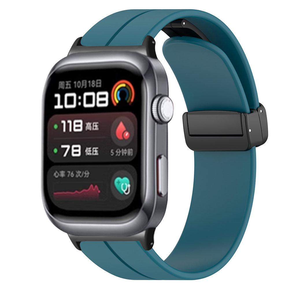 Bracelet silicone avec D-buckle Huawei Watch D2 (grisbleu)