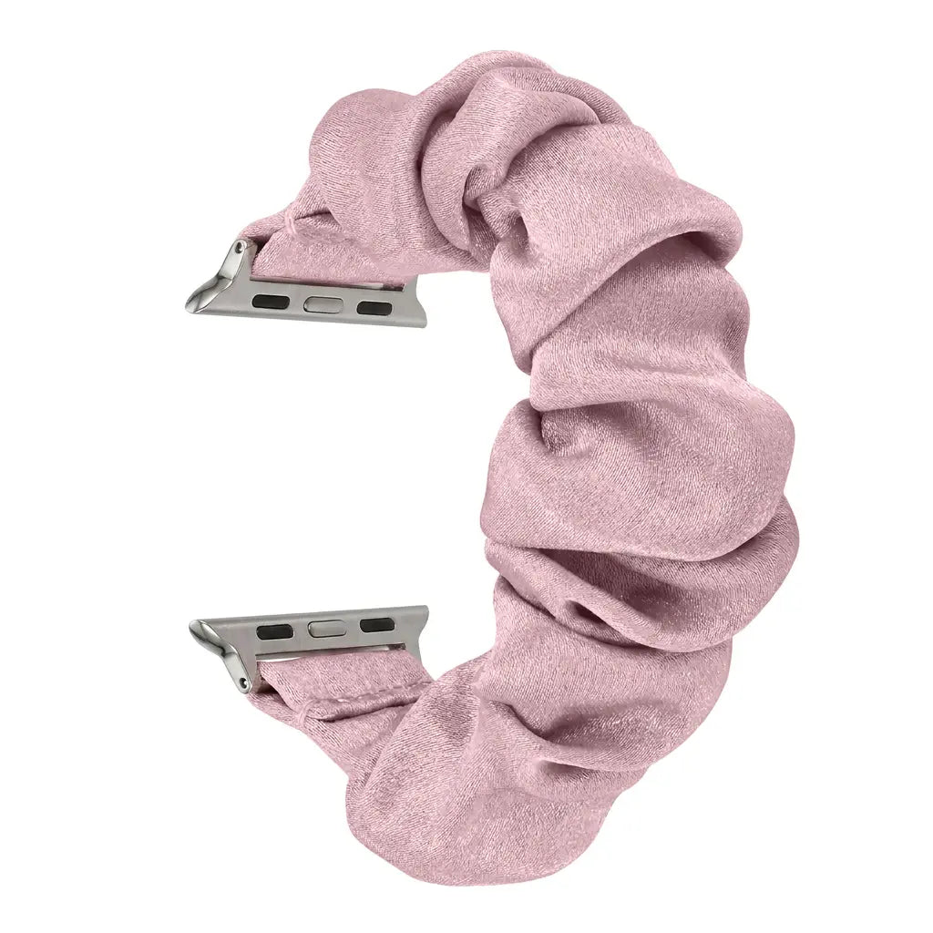 Nylon Scrunchie Strap, plum