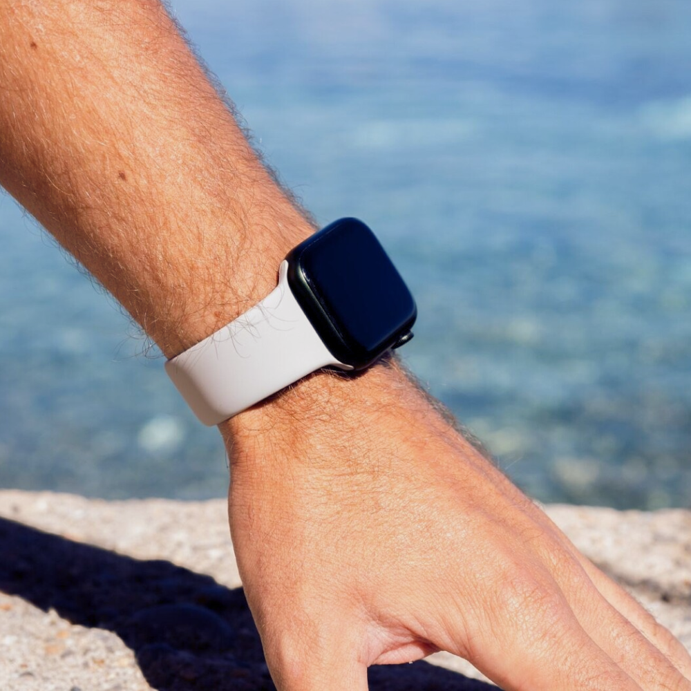 Apple Watch Silicone Strap (Grey)