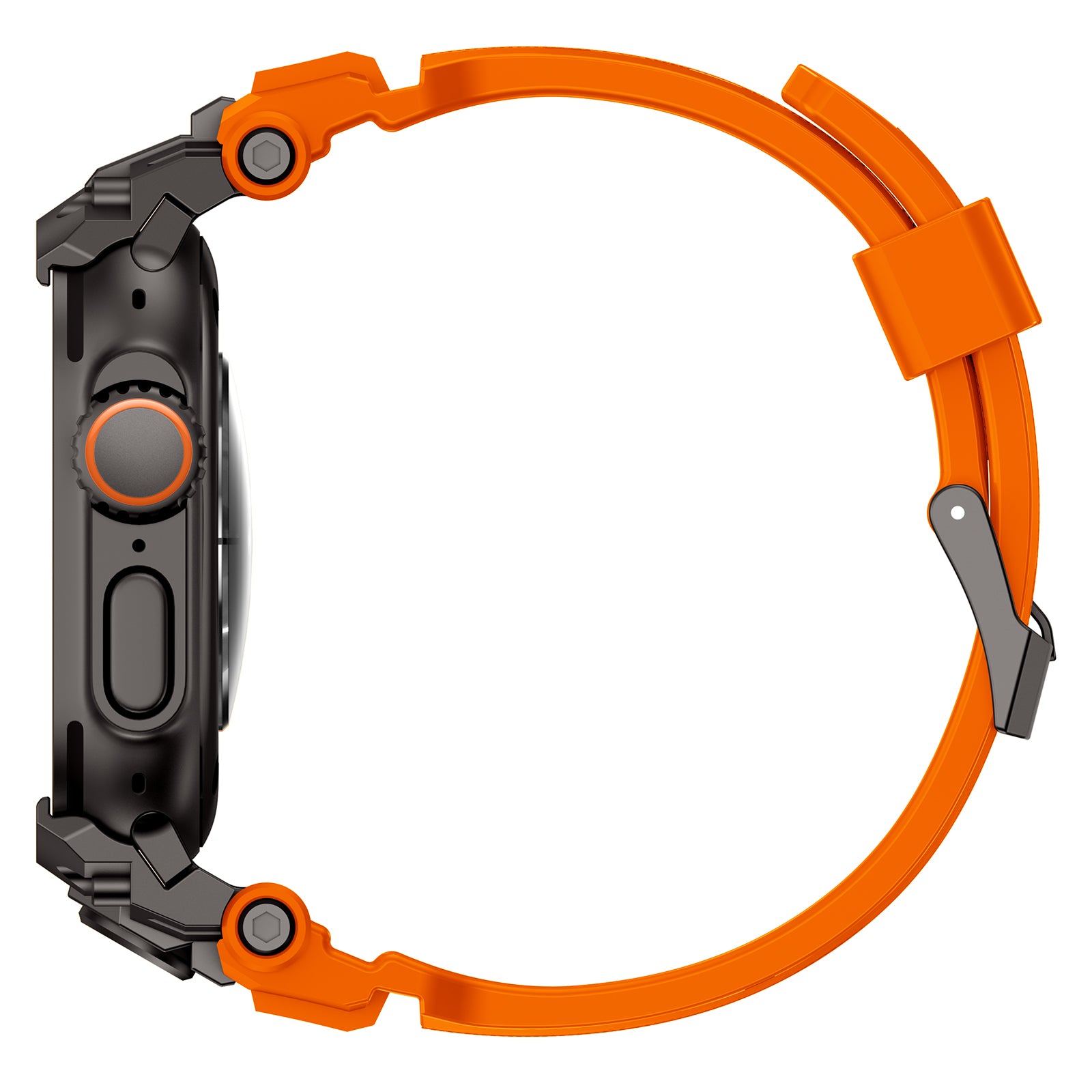 Bracelet silicone 'Cuatro garras' Apple Watch (orange)