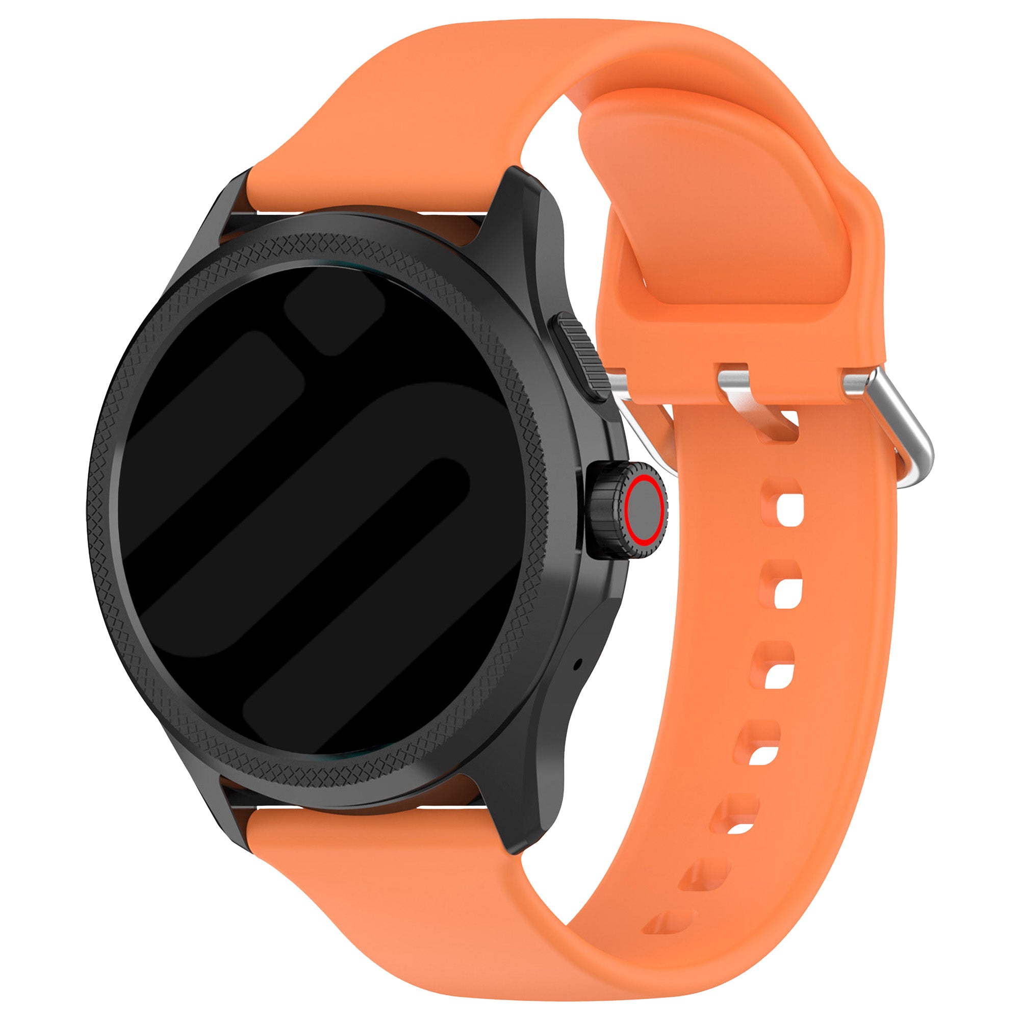 Coros Apex 4 - 46mm Silicone Buckle Strap (Orange)