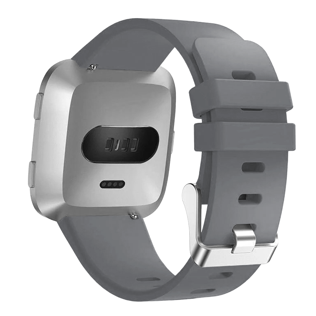Bracelet silicone Fitbit Versa (gris)