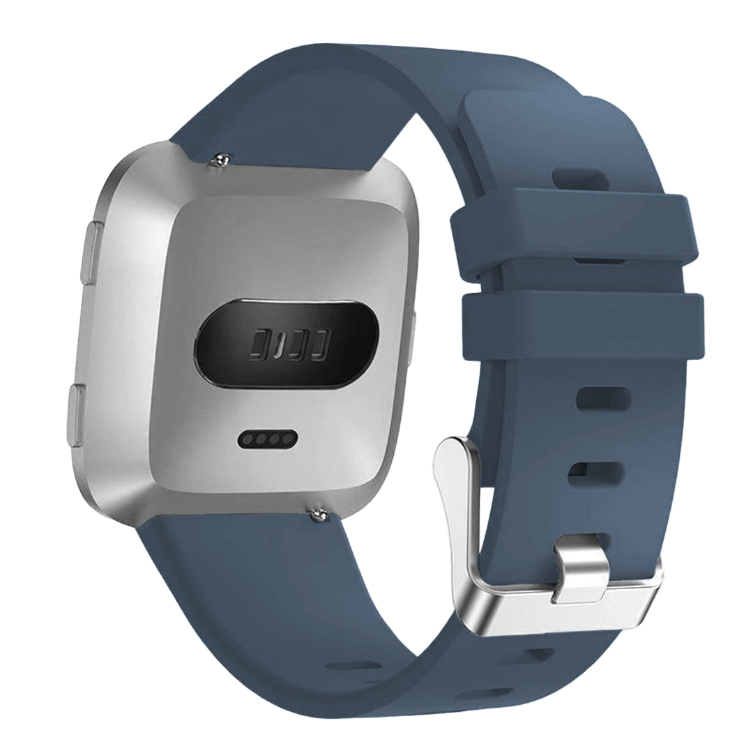Bracelet silicone Fitbit Versa (grisbleu)