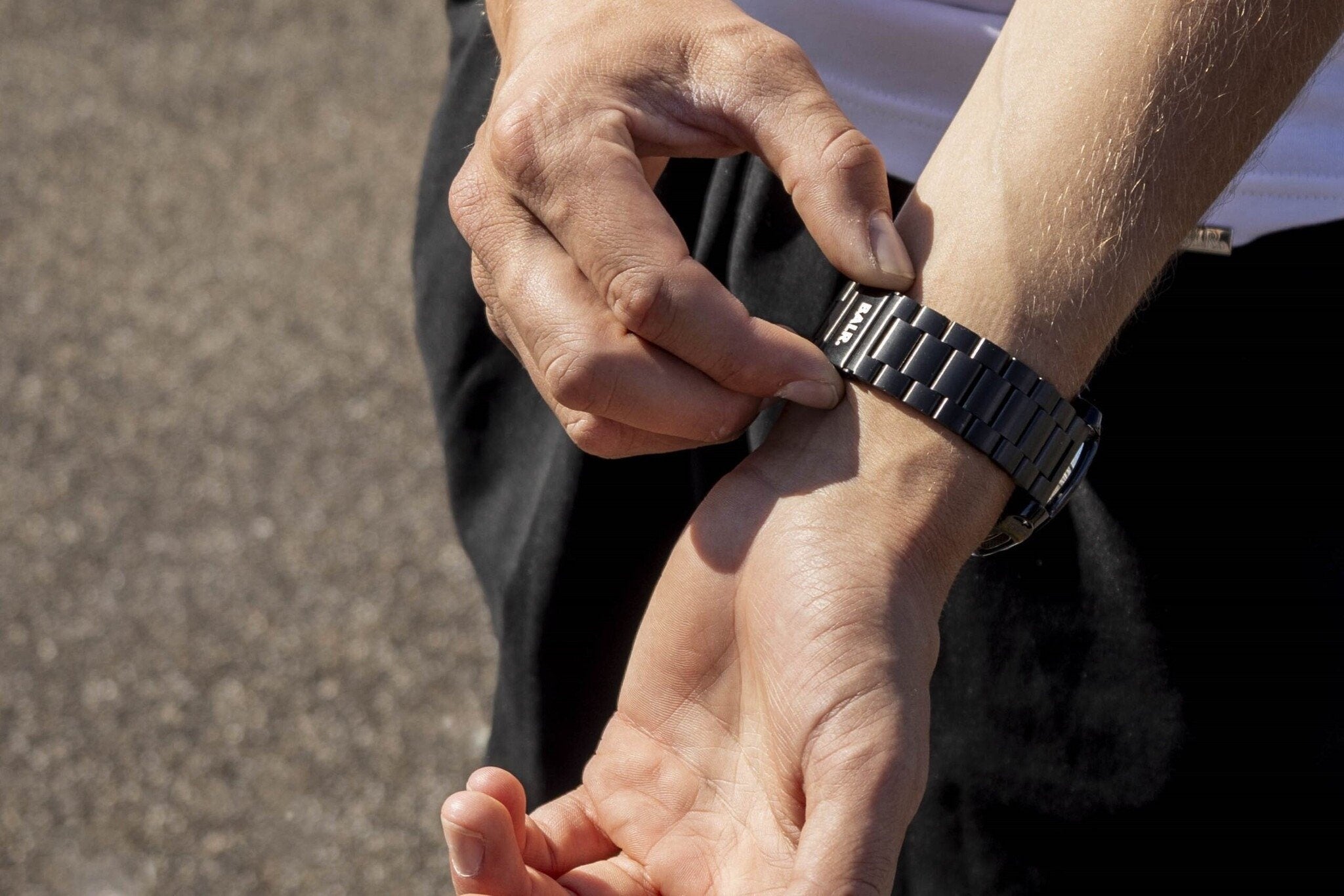 BALR Bracelet acier Fossil Gen 5e 44mm (noir)