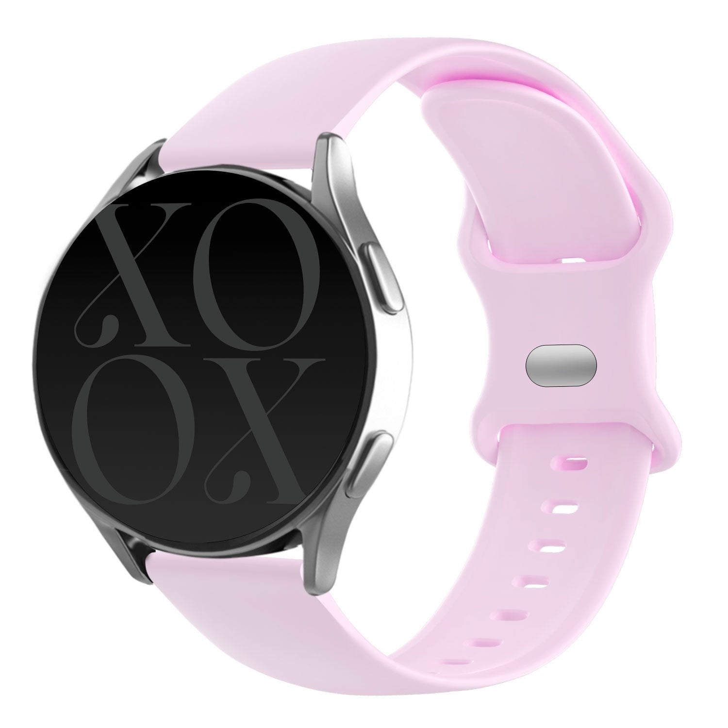 Bracelet silicone xoxo Wildhearts Samsung Galaxy Watch 4 Classic 46mm (rose vif)