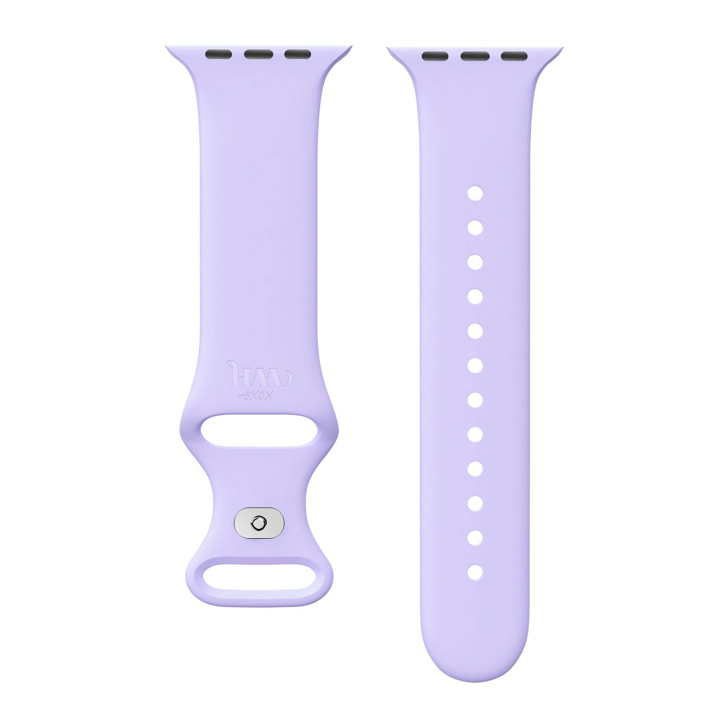 Bracelet silicone xoxo Wildhearts Apple Watch (lilas)