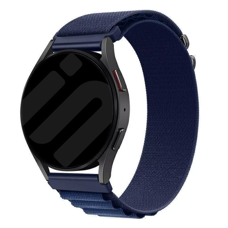 Bracelet nylon Alpine Suunto Race 2 (bleu)