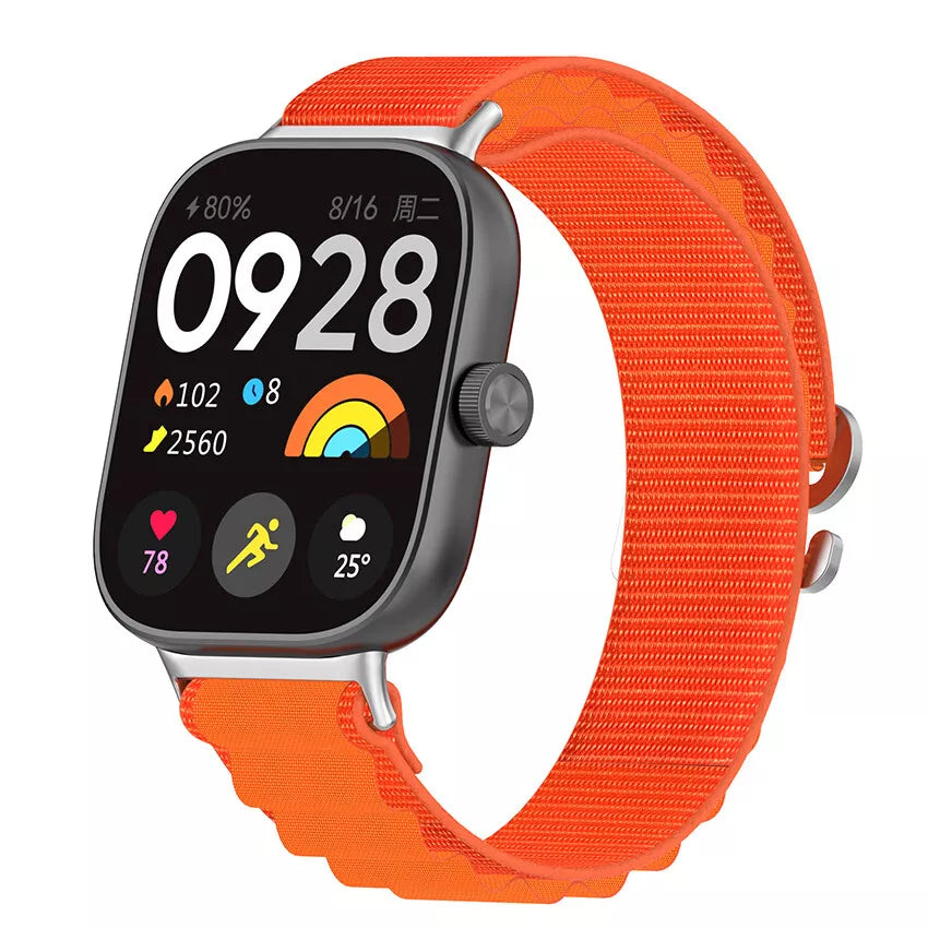 Bracelet nylon Alpine Redmi Watch 4 (orange)