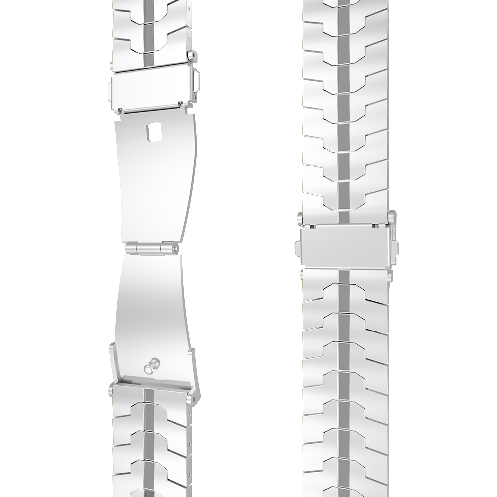 Bracelet acier inoxidable Oppo Watch X2 (argenté)