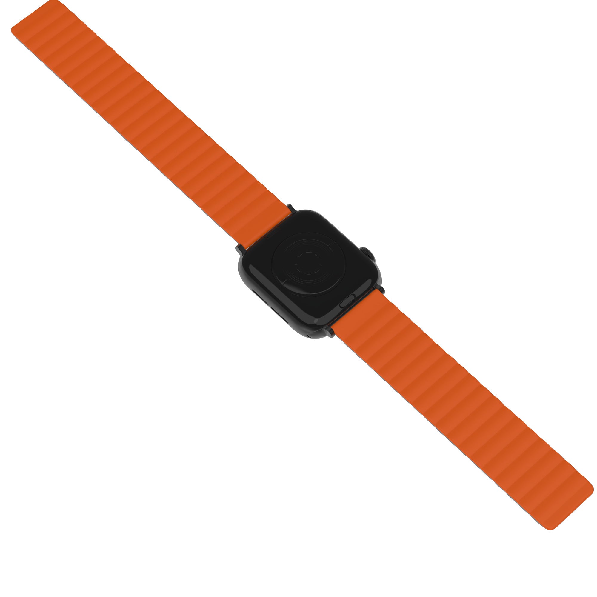 apple-watch-armband-grau-orange